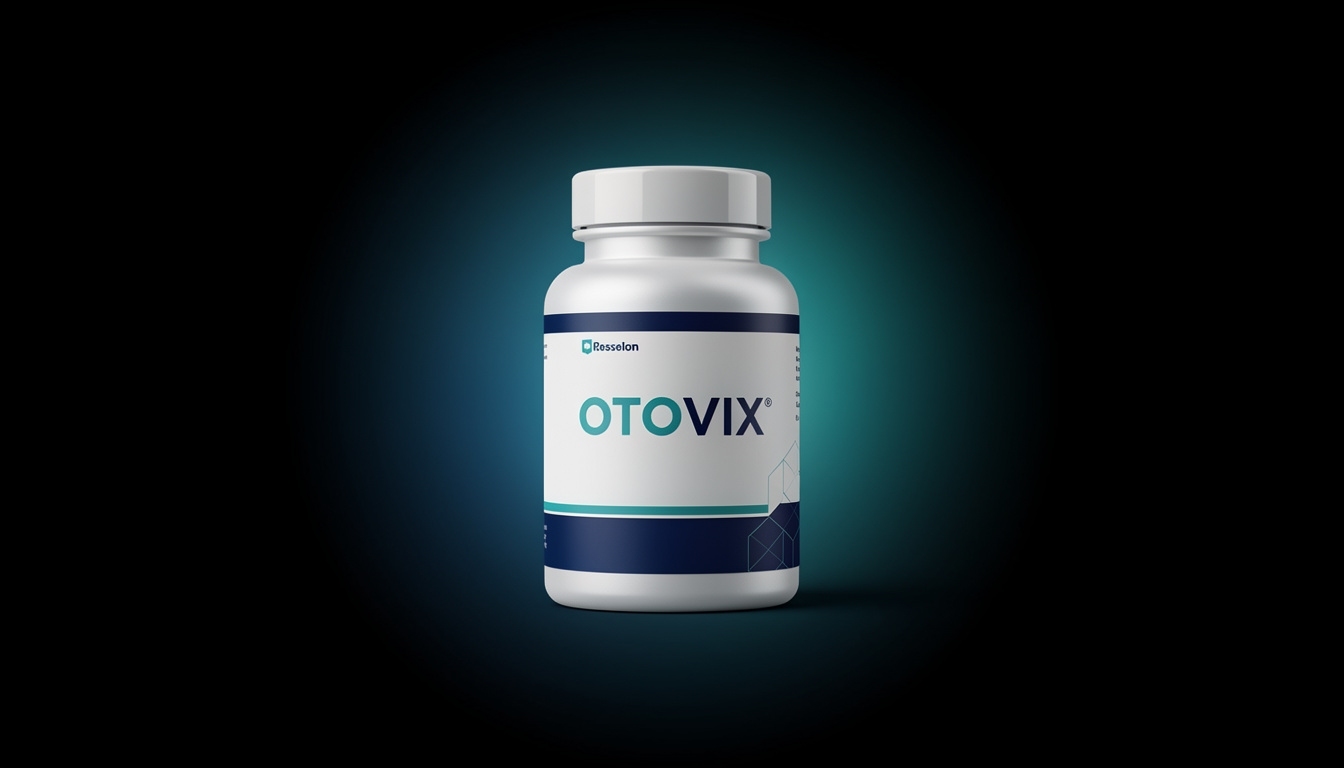 Frasco de cápsulas OTOVIX para apoyo articular